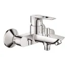 A grohe kádtöltő csaptelep egykaros megoldása egyszerű vízszabályozást tesz lehetővéez a modell falra szerelhető elhelyezést kí