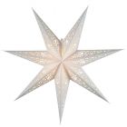 STAR TRADING LACE - dekorcsillag (fehér, papír, Ø80cm)