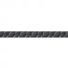 Cersanit mystic - bordűr (fekete, 5,5x59,8cm)