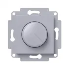 Elektromaterial art100/200 - fényerőszabályzó (led, ezüst)