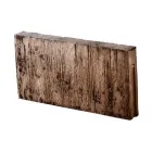 Kültéri használatra mérete: 50 x 25 x 5 cm betonból készült fahatású megjelenés fagyálló