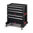 16 kivehető szerszám tároló bővíthető kialakítás egyszerűen mozgatható magas minőségű mérete: 56,2x28,9x50,2 cm maximális t