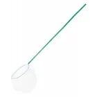Anyaga: bambusz hossza: 100 cm háló átmérője: 20 cm háló szemmérete: 2 mm