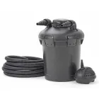 PONTEC PONDOPRESS 15000 - nyomásszűrő készlet Teljesítmény: 11 w 7 w-os uv-c-előtisztítóval műanyag ház tömlőhossz: 5 m egyszerű tisztítás