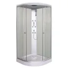 Sanotechnik tc01 - hidromasszázs zuhanykabin (90x90x210cm, íves)
