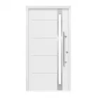 Thermolux london - fém bejárati ajtó (98x208, jobbos, fehér)