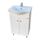 Alsóelem albatros kerámiamosdóval bútor mérete: 56x46,3x86 cm mosdó mérete: 54x45x5 cm krómozott fémfogantyúk szintezhető króm