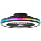 Led világítással ellátott mennyezeti ventilátor cct-funkció állítható fényerővel: színhőmérséklet 2700k-6500k között válto