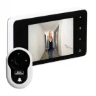 38-110 mm-es ajtóvastagságig egyszerű, beltéri beépítés tiszta, éles kép, kevés fény esetén is 105°-os látószög képmegjele