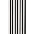 Falpanel erezett fehér színben, akusztikus kivitel 2 darab panel, összesen 1,56 m² hangelnyelő filc hátlap mdf lécekkel ragasztással