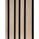 Falpanel natúr tölgy színben, akusztikus kivitelben 2 db panel, összesen 1,56 m² dekoratív, hangelnyelő filc hátoldallal vízszintes