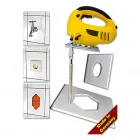 Heka eurocut csempevágó dekopírfűrészhez pontos vágás sokoldalú gyémántbevonatú bármilyen alakú csempéhez