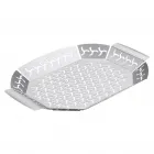 Anyaga: rozsdamentes acél praktikus kiegészítő fogantyúval ellátott tartós