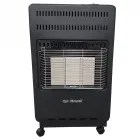 Pb-gázzal használható hősugárzó piezo gyújtás 3 fokozatban állítható teljesítmény 30 mbar nyomás reduktorral