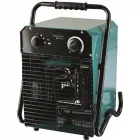 Hősugárzó 5000 w teljesítménnyel, ipari kivitelben nagy teljesítményű ventilátor a hatékony fűtéshez beépített termosztát aut