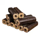 Brikett üreges kialakítással, magas hatásfokkal a1 prémium minőségű keményfából 16 mj/kg fűtőérték hosszú égéssel alacsony