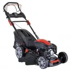 7 az 1-ben benzines fűnyíró teljesítmény: 4400w/6le vágási szélesség: 56 cm 7 pozícióba állítható központi magasság (25-75mm