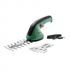 Bosch easyshear akkus fű- és bokornyíró akkufeszültség: 3,6 v akkukapacitás: 1,5 ah bokornyíró kés hossza: 12 cm beépített l�