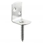 STABILIT - kerítésrögzítő kapocs (2,8x3x3,8cm) Galvanizált könnyen felszerelhető