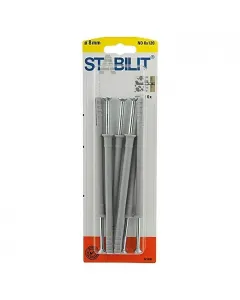 6 db beütőcsavar 6 db 8 x 120 mm-es dübel beütés elleni védelem könnyű szerelés