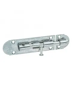 Stabilit tolózár 100 × 30 mm-es méretben horganyzott acélból készült ezüst színű 8 mm magas kialakítású csomag tartalma: 1 db