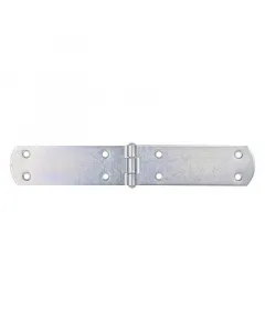 Stabilit francia zsanér ajtók és kapuk csuklós kapcsolatához 25 × 4 cm-es termékméret ezüstszínű, horganyzott acélkivitel csavar