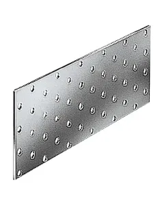 Stabilit összekötő lemez faanyagokhoz 200 × 80 mm-es méret horganyzott acélból készült 2 mm vastag kialakítás húzó- és nyomóe