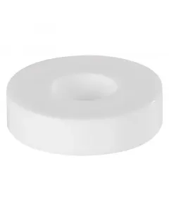 5–8 mm-es csavarokhoz való műanyag távtartó hüvely fehér színű kivitel kerek forma 20 mm átmérő, 5 mm magasság 20 darabos kisz