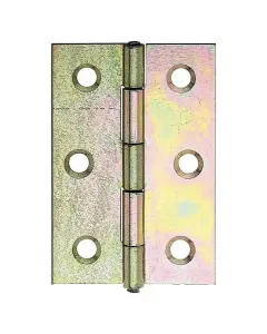 Stabilit zongorazsanér 60 × 46 mm-es méretben acélból készült sendzimir-horganyzott felülettel rendelkezik 6 furatos kialakítású 