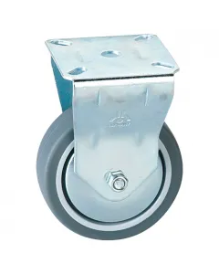 Anyaga: műanyag, acéllemez, tpe tpe-bevonat: nem hagy nyomot teherbírás: max. 50 kg kerékátmérő: 75 mm lemezméret: 60 x 67 mm
