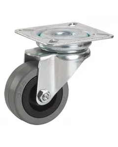 Anyaga: műanyag, gumi, acéllemez teherbírás: max. 45 kg kerékátmérő: 50 mm lemezméret: 60 x 60 mm