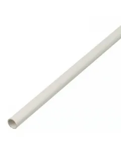 Pvc körcső különböző szerelési feladatokhoz 12 mm átmérő 1 m hosszú 1 mm-es anyagvastagság beltéri és kültéri felhasználá