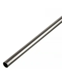 Stabilit acél körcső 16 mm-es külső átmérővel 2000 mm hosszú, 1 mm falvastagságú kivitel acélszürke megjelenés hidegen hengere