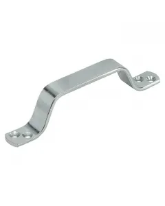 Horganyzott acél fogantyú szerkezetekhez 160 mm hosszú, 20 mm magas ezüstszínű fémkivitel egyszerű, letisztult kialakítás nettó t