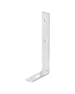 Stabilit függönytartó sarokvas horganyzott acélból ezüstszínű, aszimmetrikus kialakítás mérete 120 × 60 mm nettó tömege 72 g f