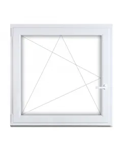 Műanyag ablak - 120x120 bny (bal)