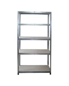 Fémből készült váz 5 darab polccal max. terhelhetőség: 175 kg/polc szerszám nélküli összeszerelés műhelyasztalként is haszná