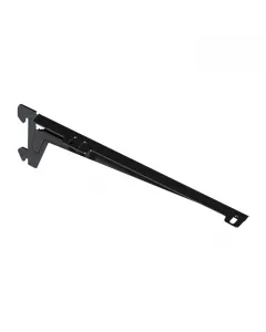 REGALUX - polctartó konzol (bal-jobb ömlesztett klippel, 48cm, fekete) Terhelhetőség: 55 kg szín: fekete polcmélység: 48 cm tartalom: 1 pár