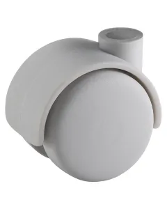 Anyaga: műanyag teherbírás: max. 30 kg csap: 8 mm kerékátmérő: 40 mm