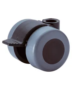 Anyaga: műanyag, tpe tpe-bevonat: nem hagy nyomot teherbírás: max. 70 kg csap: 8 mm kerékátmérő: 35 mm fékezhető