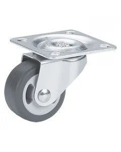Anyaga: műanyag, acéllemez, tpe tpe-bevonat: nem hagy nyomot teherbírás: max. 15 kg kerékátmérő: 25 mm lemezméret: 40 x 40 mm