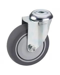 Anyaga: műanyag, acéllemez, tpe tpe-bevonat: nem hagy nyomot teherbírás: max. 45 kg csap: 10,2 mm kerékátmérő: 50 mm
