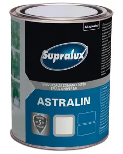 Supralux astralin - univerzális zománcfesték - fehér (magasfényű) 0,25l
