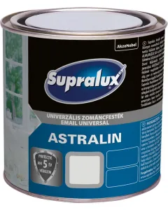 Supralux astralin - univerzális zománcfesték - fehér (selyemfényű) 1l