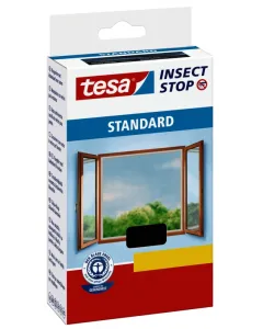 Tesa standard - öntapadós szúnyogháló ablakra 130x150cm (antracit)