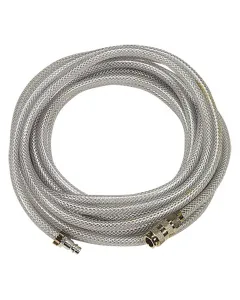 Anyaga: pvc-szövet könnyen szerelhető hosszúság: 7,5 m Átmérő: 6 mm max. nyomás: 10 bar