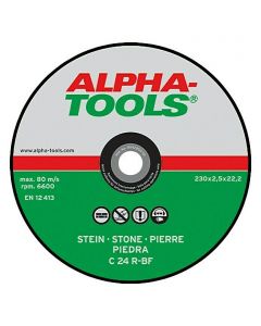 Alpha tools c 24r-bf - kővágó korong (230mm, 5db)