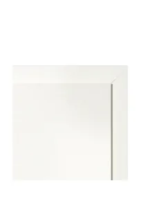 Beltéri ajtótok lekerekített tokborítással fehér színben 60 mm borításszélesség 11,8-13,5 cm falvastagsághoz 100 x 210 cm-es fal