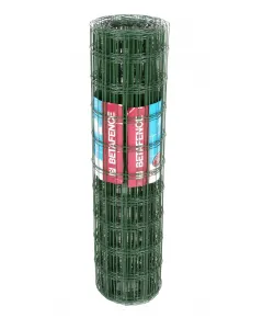 Mérete: 1,2x25 m huzalszem mérete: 101,6x76,2 mm drót átmérője: 2,1 mm kerítésrendszerhez zöld színben horganyzott