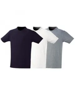 Anyaga: pamut színe: fehér, szürke és kék anyagvastagság: 140 g/m2 méret: xl 3 db/csomag